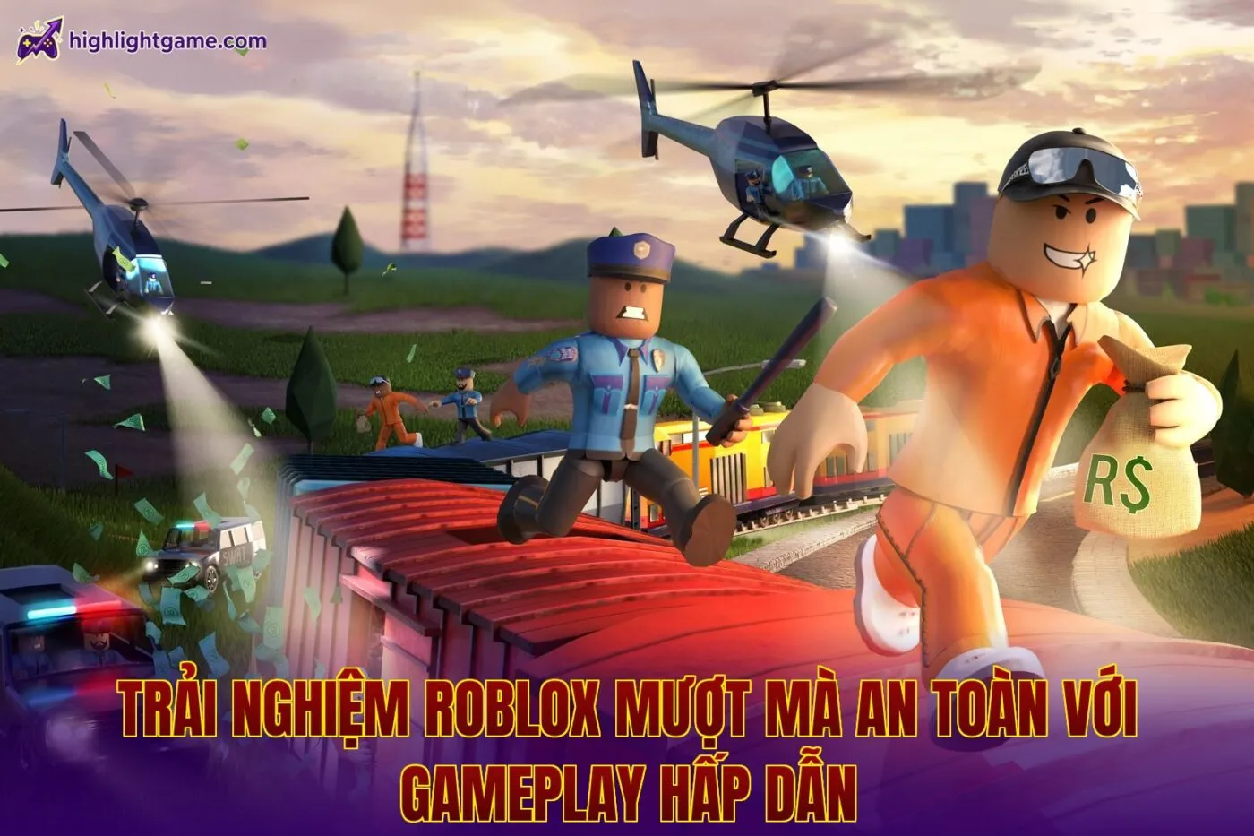 Trải nghiệm Roblox mượt mà an toàn với gameplay hấp dẫn