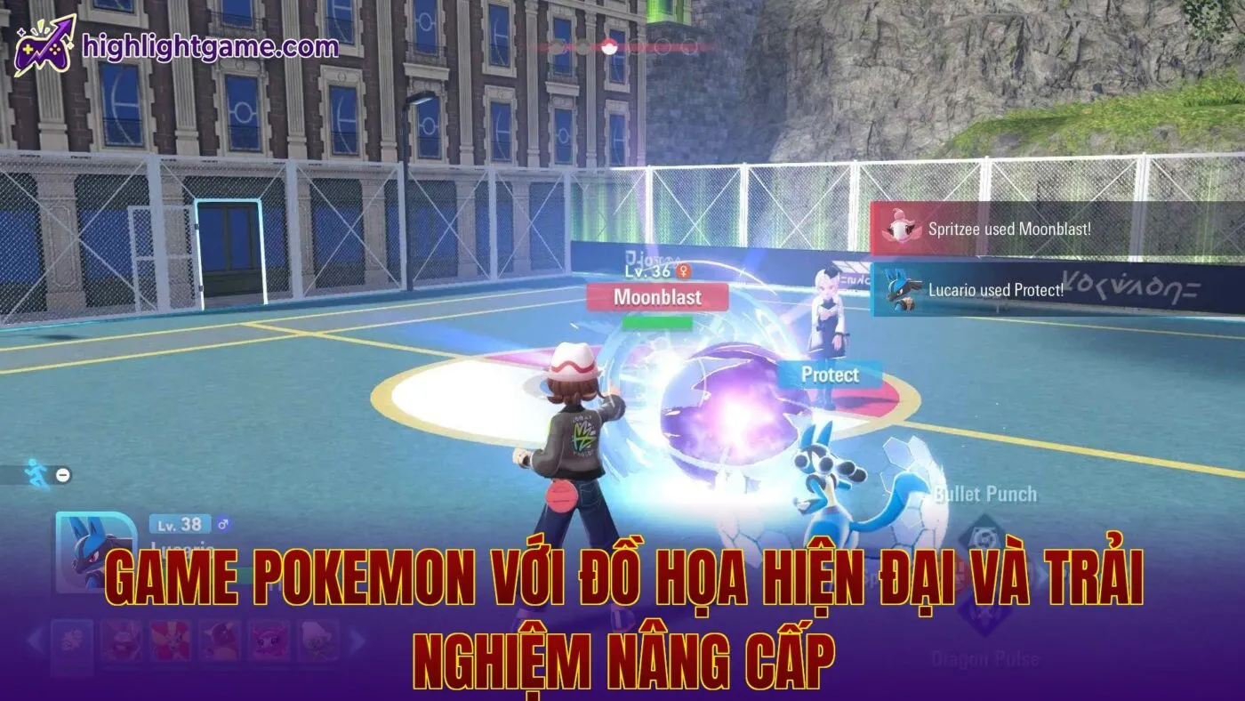 game Pokemon với đồ họa hiện đại và trải nghiệm nâng cấp