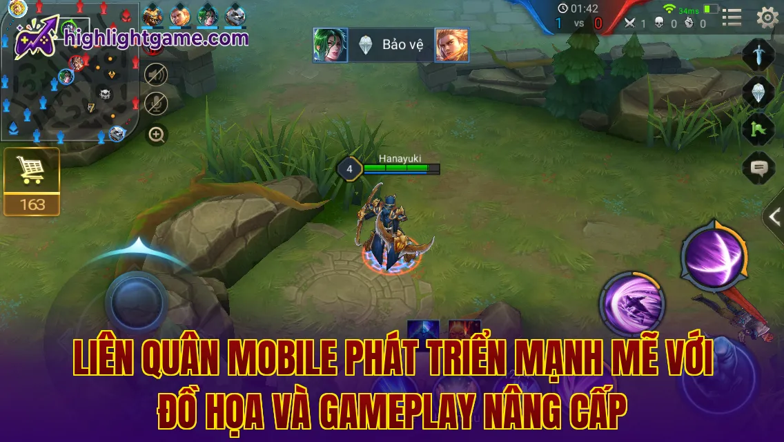 Liên Quân Mobile phát triển mạnh mẽ với đồ họa và gameplay nâng cấp