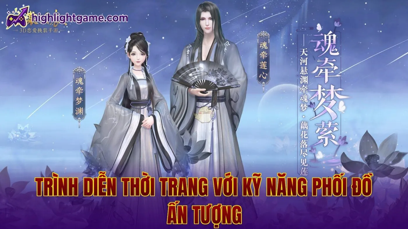 Trình diễn thời trang với kỹ năng phối đồ ấn tượng