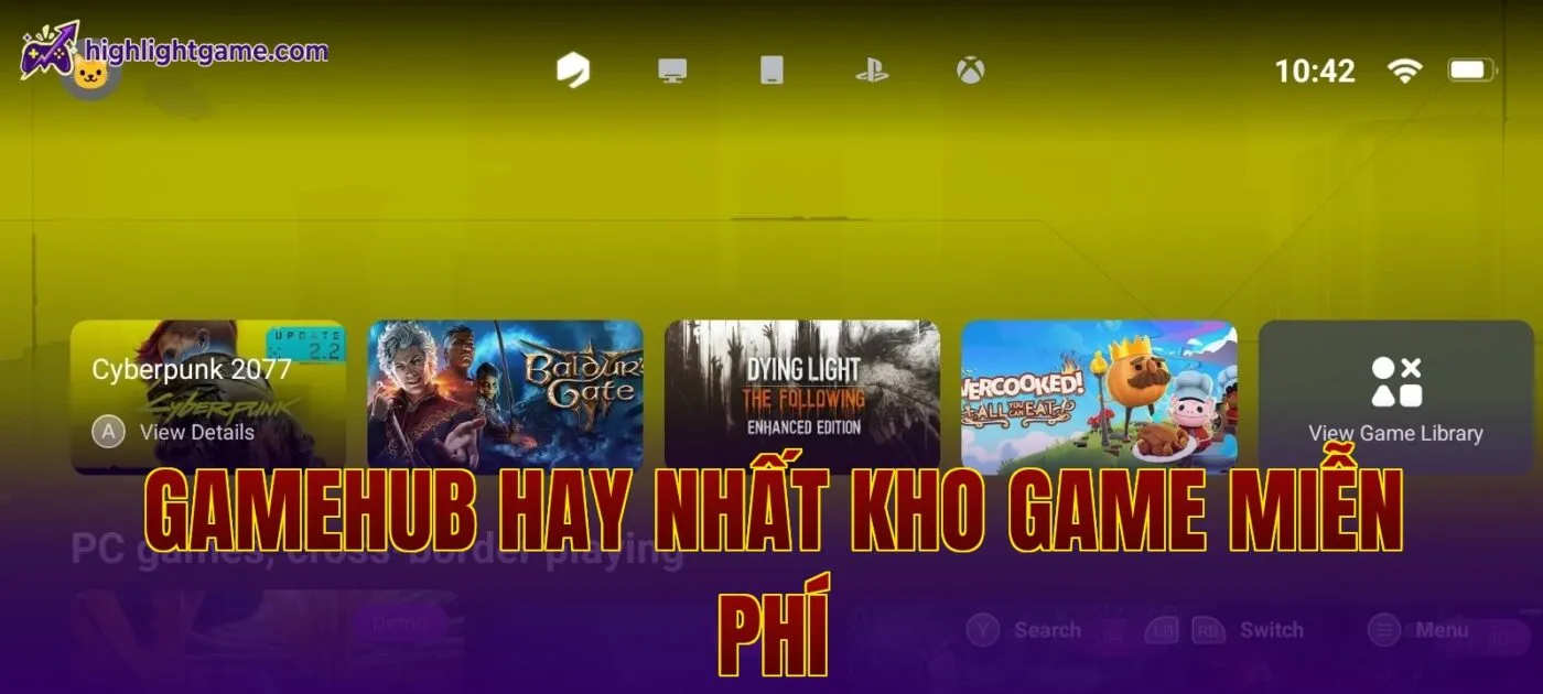 Gamehub Hay Nhất Kho Game Miễn Phí