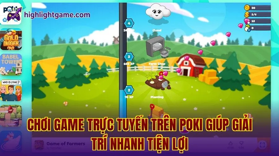 Chơi game trực tuyến trên Poki giúp giải trí nhanh tiện lợi
