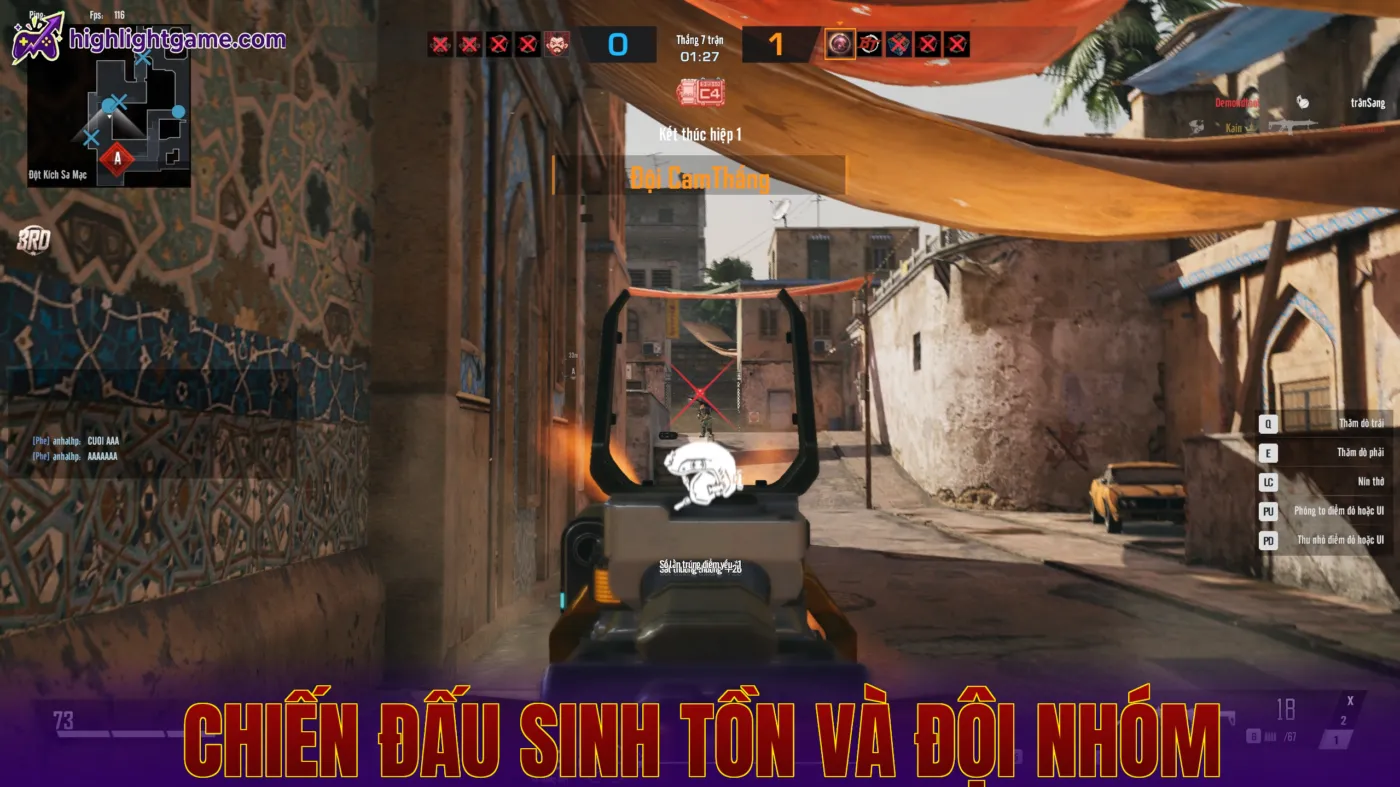 Chiến Đấu Sinh Tồn Và Đội Nhóm