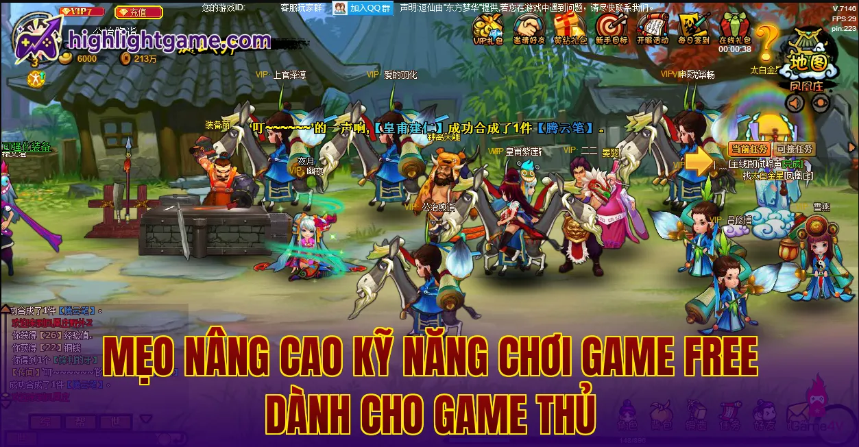 Mẹo nâng cao kỹ năng chơi game free dành cho game thủ