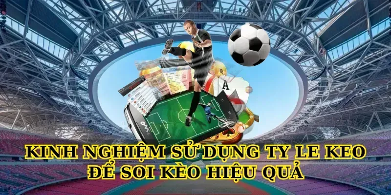 Kinh nghiệm sử dụng Ty le keo để soi kèo hiệu quả